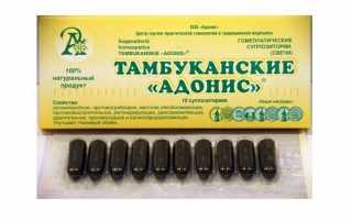 Лечение геморроя: гомеопатические свечи